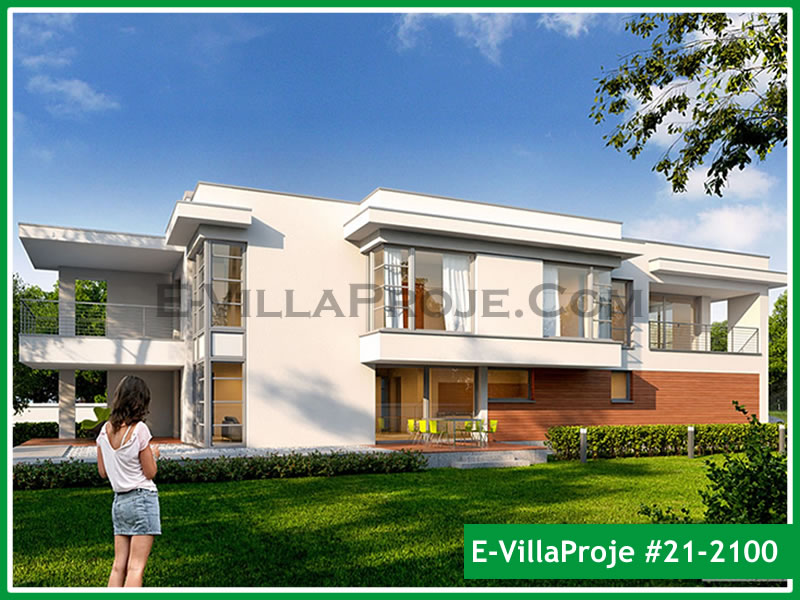 Ev Villa Proje #21 – 2100 Ev Villa Projesi Model Detayları