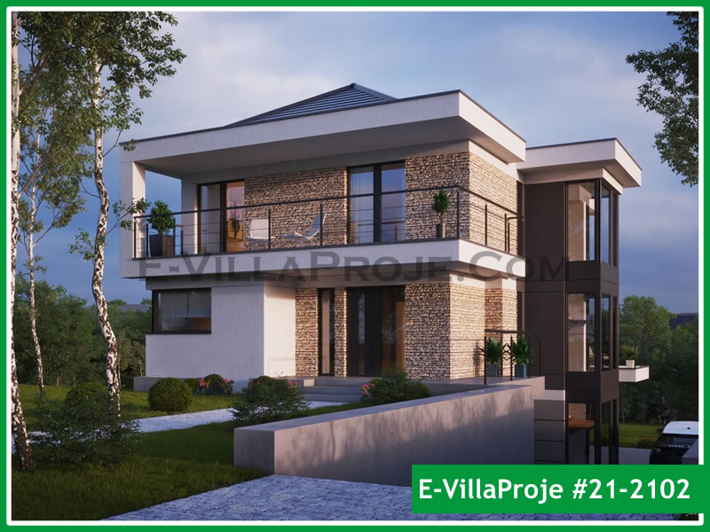 Ev Villa Proje #21 – 2102 Ev Villa Projesi Model Detayları