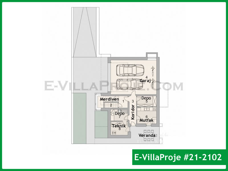 Ev Villa Proje #21 – 2102 Proje Detayı