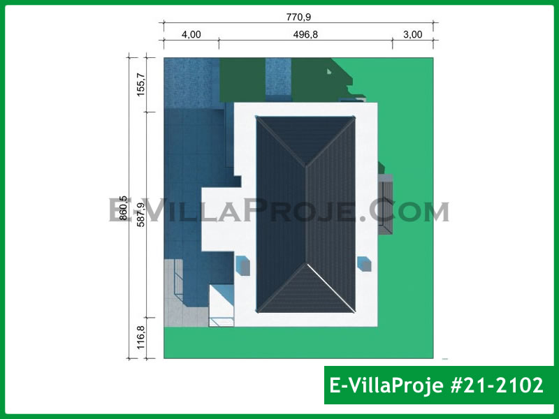 Ev Villa Proje #21 – 2102 Ev Villa Projesi Model Detayları