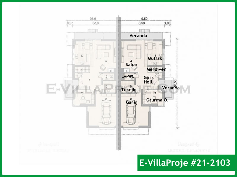 Ev Villa Proje #21 – 2103 Ev Villa Projesi Model Detayları