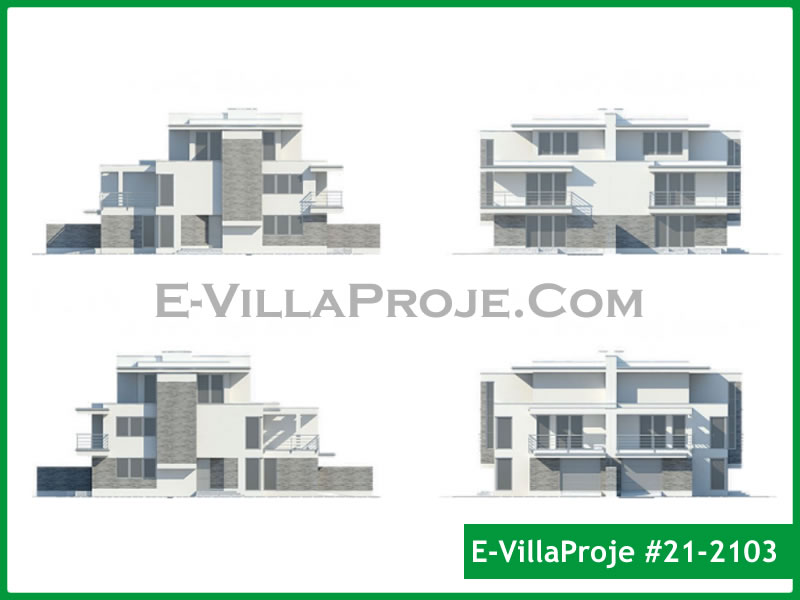 Ev Villa Proje #21 – 2103 Ev Villa Projesi Model Detayları