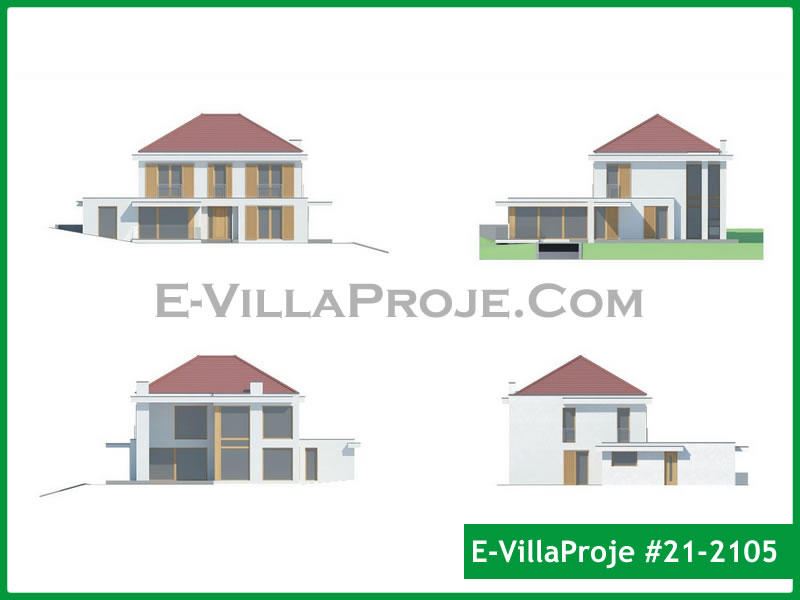 Ev Villa Proje #21 – 2105 Ev Villa Projesi Model Detayları