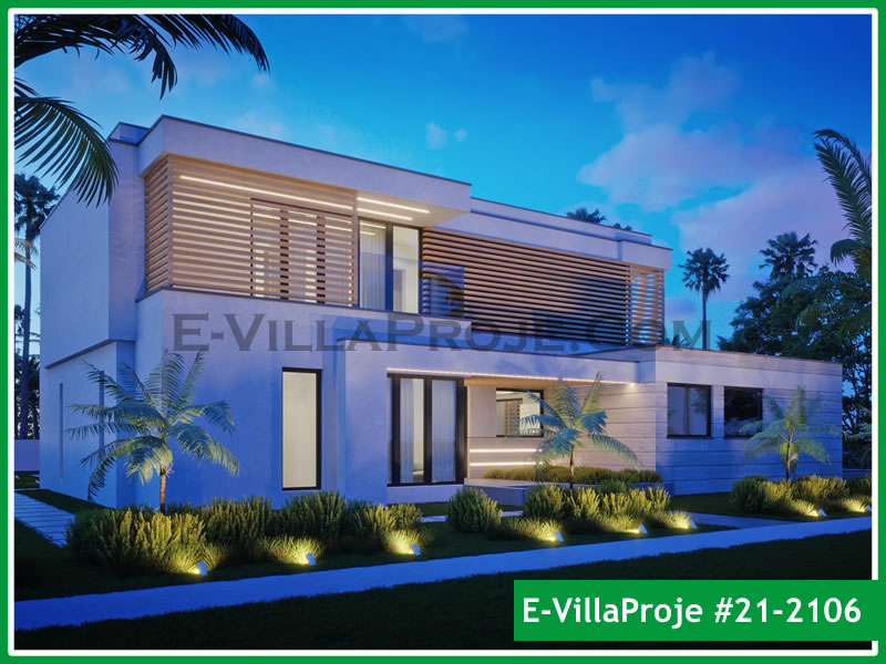 Ev Villa Proje #21 – 2106 Ev Villa Projesi Model Detayları