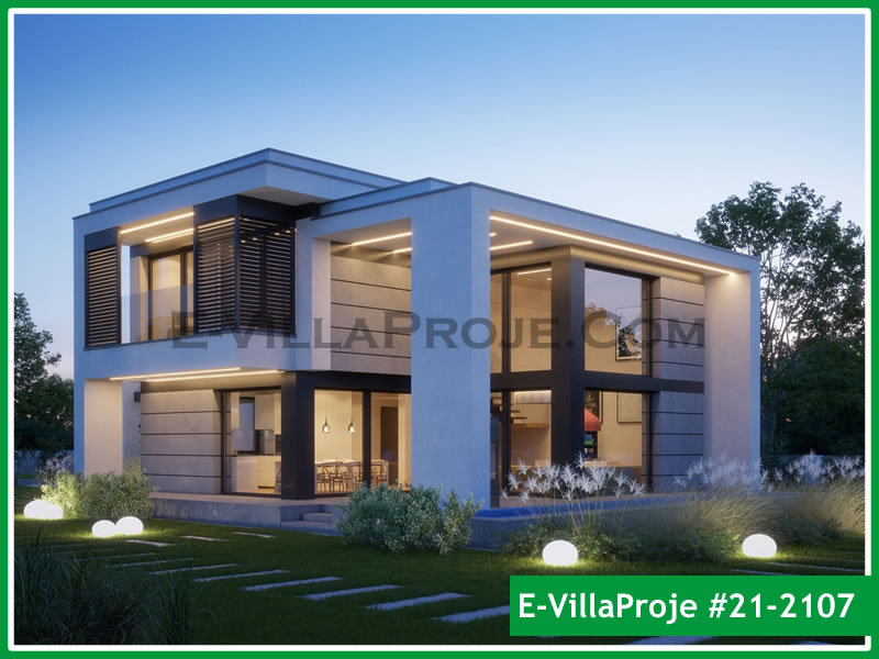 Ev Villa Proje #21 – 2107 Ev Villa Projesi Model Detayları