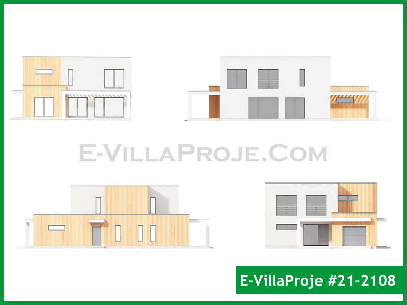 Ev Villa Proje #21 – 2108 Ev Villa Projesi Model Detayları