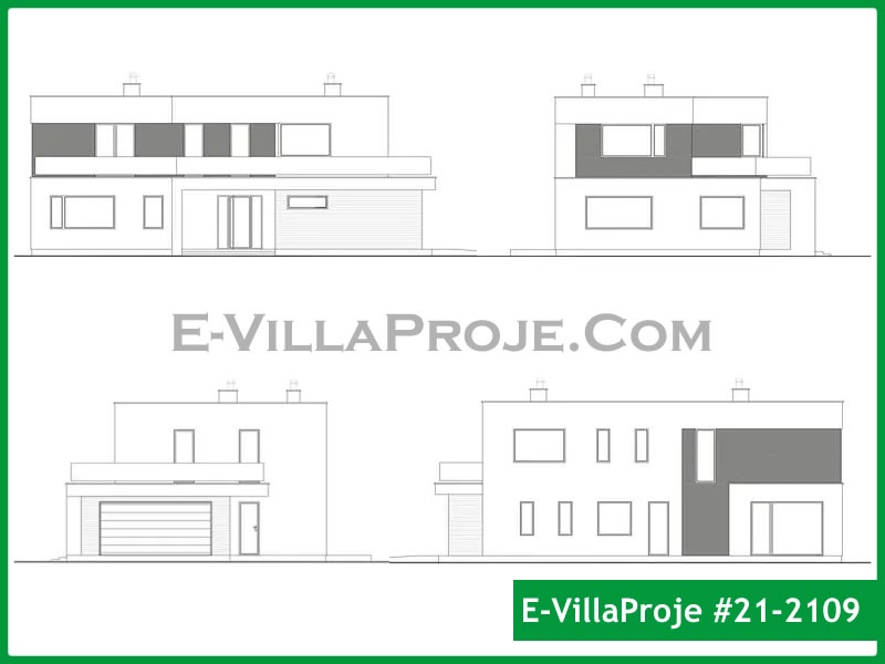 Ev Villa Proje #21 – 2109 Ev Villa Projesi Model Detayları