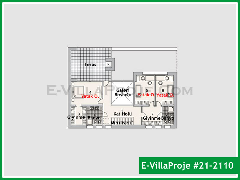 Ev Villa Proje #21 – 2110 Ev Villa Projesi Model Detayları