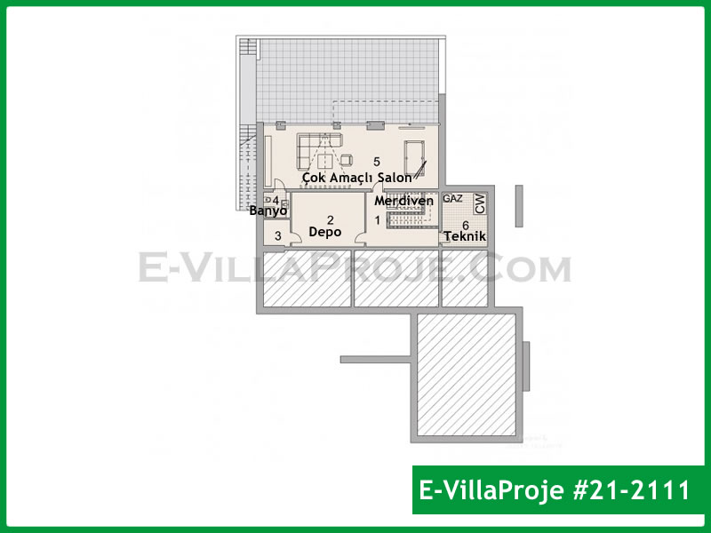Ev Villa Proje #21 - 2111 Çelik Ev Projesi - Görsel 4