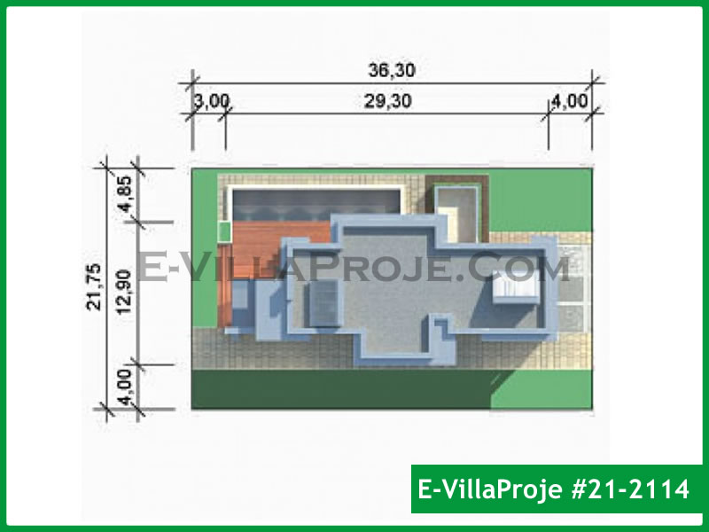 Ev Villa Proje #21 – 2114 Ev Villa Projesi Model Detayları