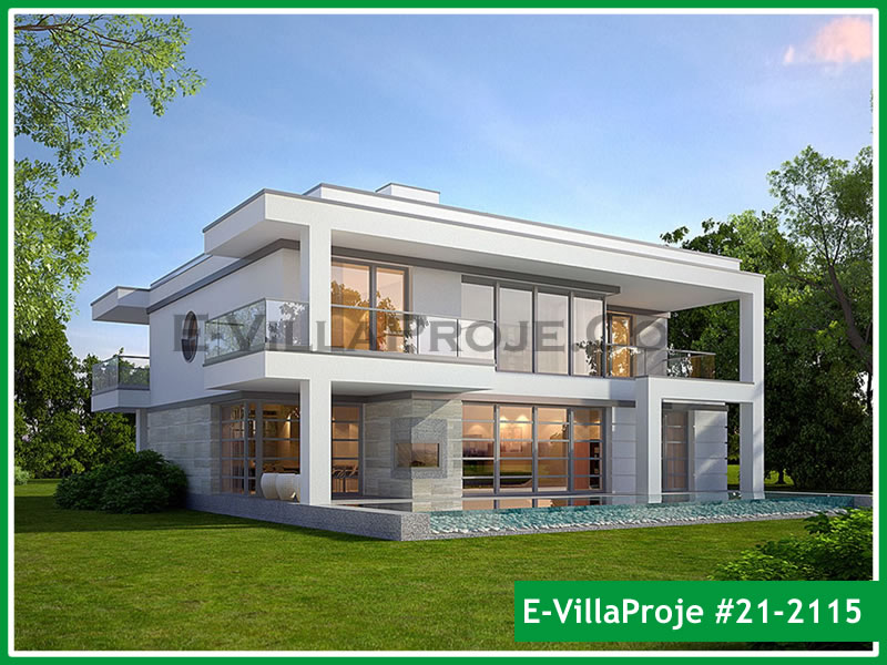 Ev Villa Proje #21 – 2115 Ev Villa Projesi Model Detayları