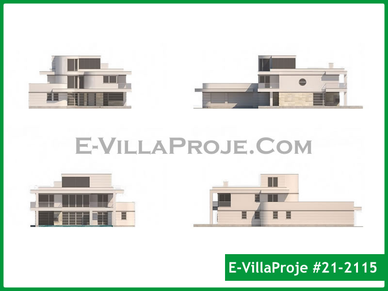 Ev Villa Proje #21 – 2115 Ev Villa Projesi Model Detayları