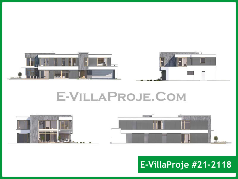 Ev Villa Proje #21 – 2118 Ev Villa Projesi Model Detayları