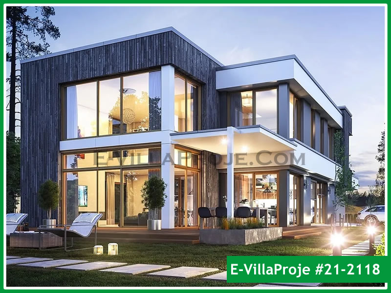 Ev Villa Proje #21 – 2118 Ev Villa Projesi Model Detayları