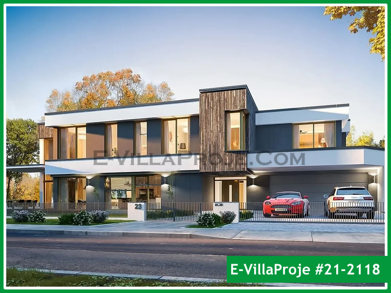 Ev Villa Proje #21 – 2118 Ev Villa Projesi Model Detayları