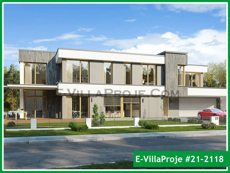 Ev Villa Proje #21 – 2118 Ev Villa Projesi Model Detayları