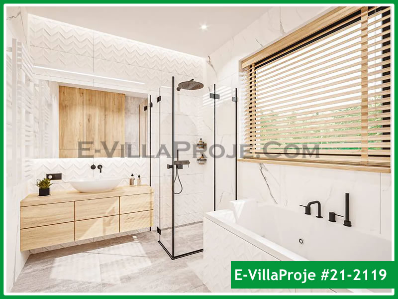 Ev Villa Proje #21 – 2119 Ev Villa Projesi Model Detayları