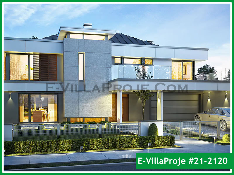 Ev Villa Proje #21 – 2120 Ev Villa Projesi Model Detayları