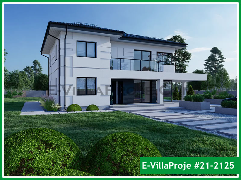 Ev Villa Proje #21 – 2125 Ev Villa Projesi Model Detayları