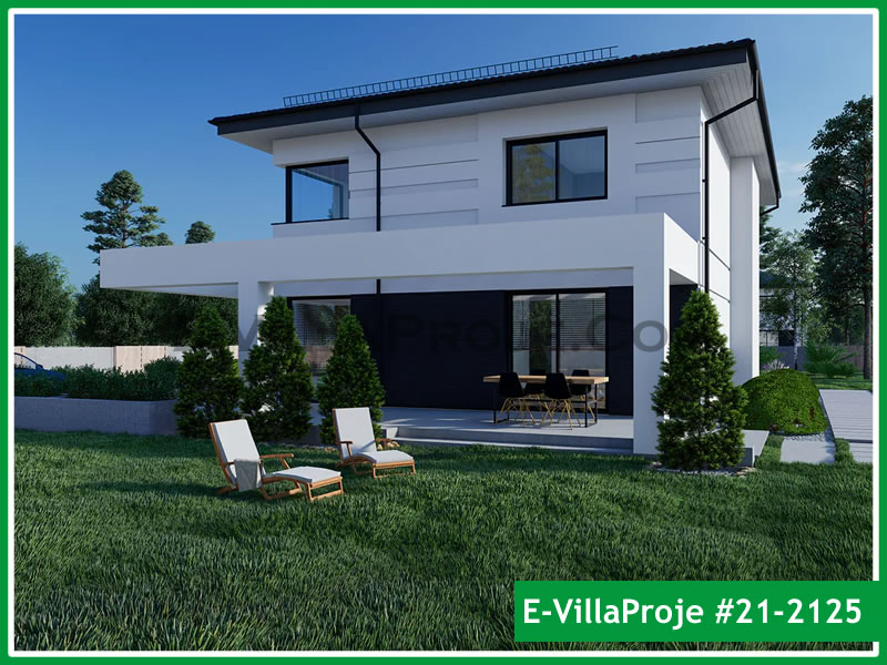 Ev Villa Proje #21 – 2125 Ev Villa Projesi Model Detayları