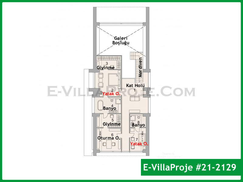 Ev Villa Proje #21 – 2129 Ev Villa Projesi Model Detayları