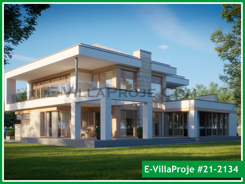 Ev Villa Proje #21 – 2134 Ev Villa Projesi Model Detayları