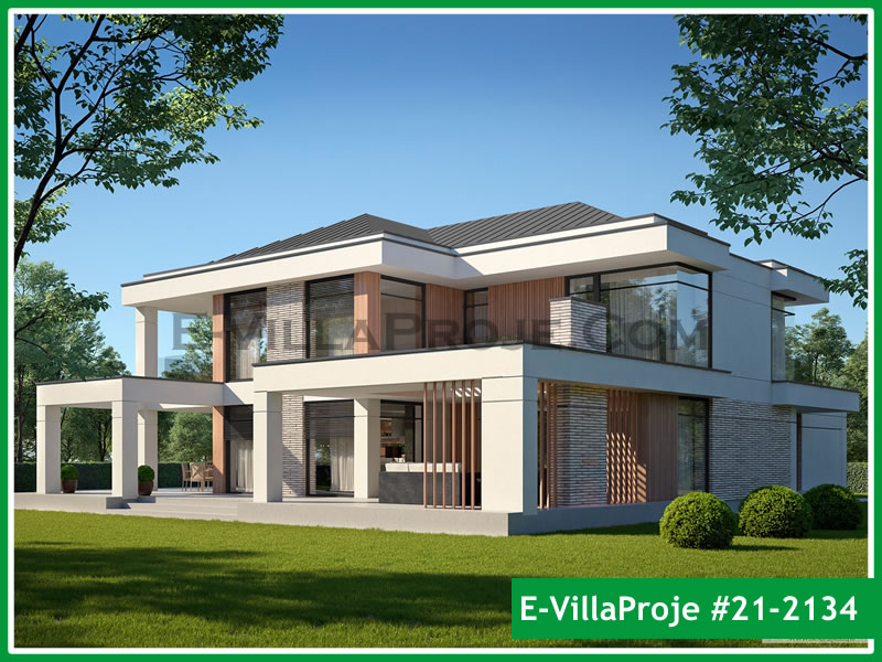 Ev Villa Proje #21 – 2134 Ev Villa Projesi Model Detayları