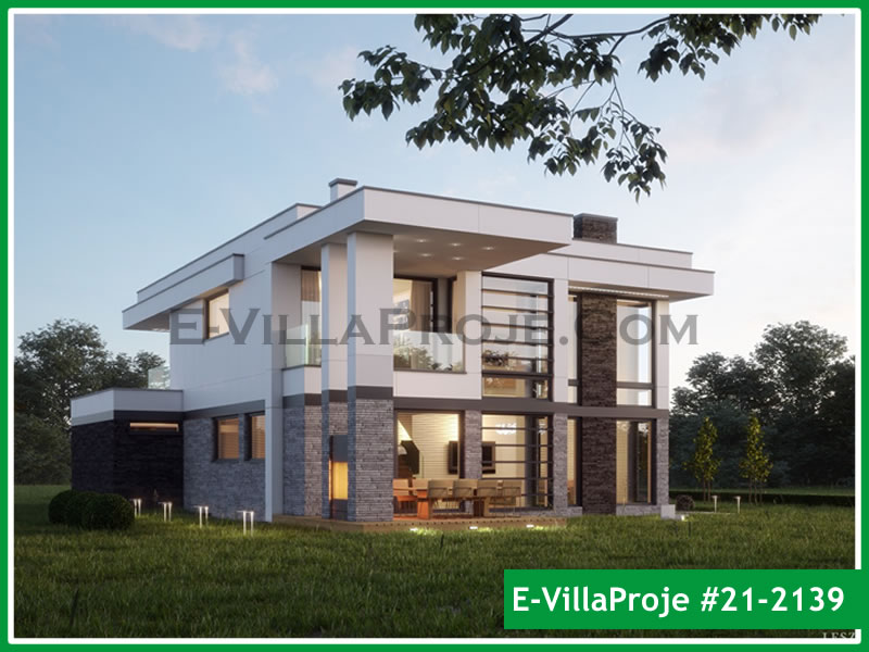Ev Villa Proje #21 – 2139 Ev Villa Projesi Model Detayları