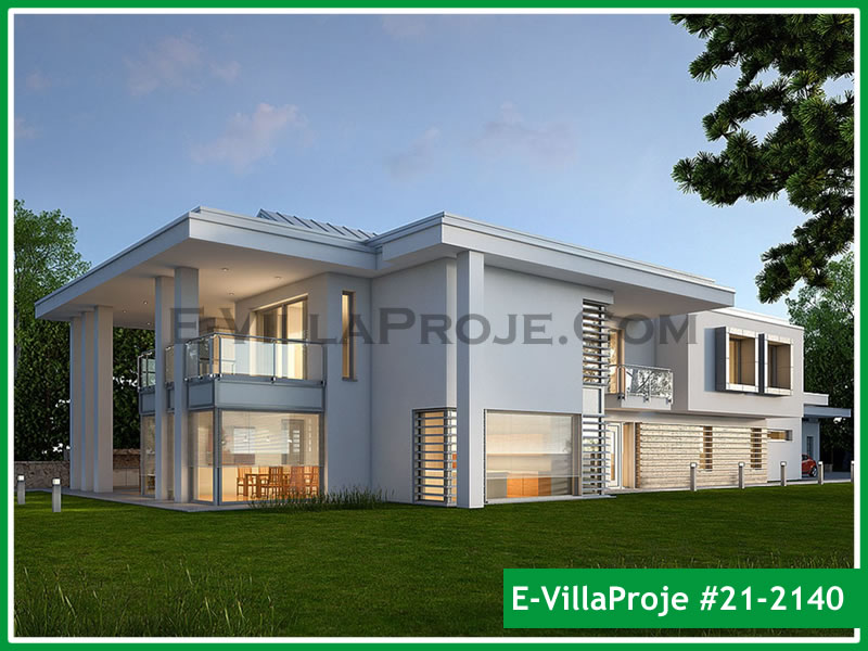 Ev Villa Proje #21 – 2140 Ev Villa Projesi Model Detayları