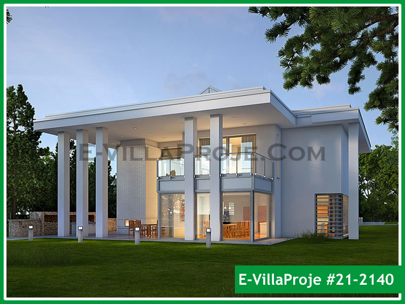Ev Villa Proje #21 – 2140 Ev Villa Projesi Model Detayları