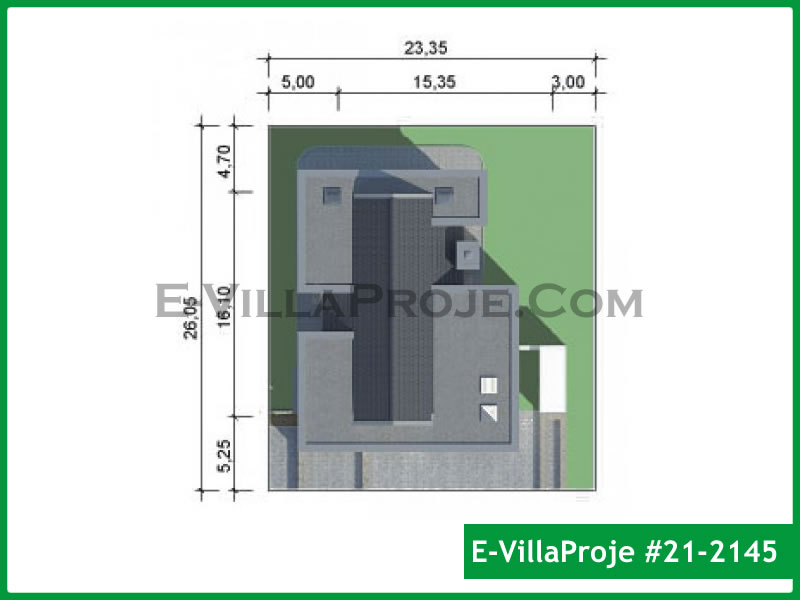 Ev Villa Proje #21 – 2145 Ev Villa Projesi Model Detayları