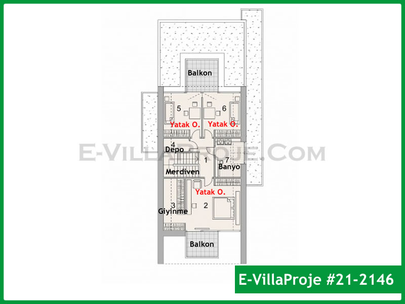 Ev Villa Proje #21 – 2146 Ev Villa Projesi Model Detayları