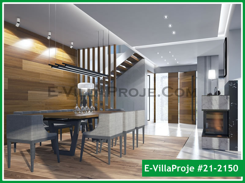 Ev Villa Proje #21 – 2150 Ev Villa Projesi Model Detayları