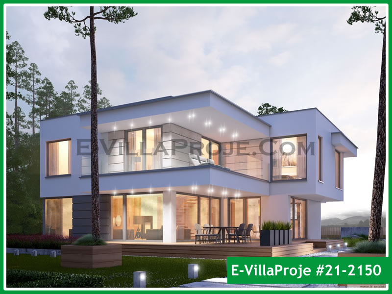 Ev Villa Proje #21 – 2150 Ev Villa Projesi Model Detayları