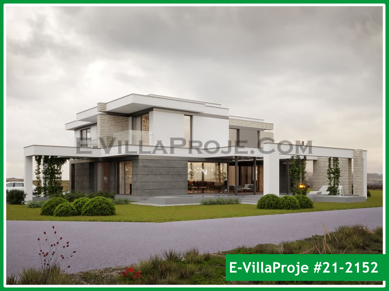 Ev Villa Proje #21 – 2152 Ev Villa Projesi Model Detayları