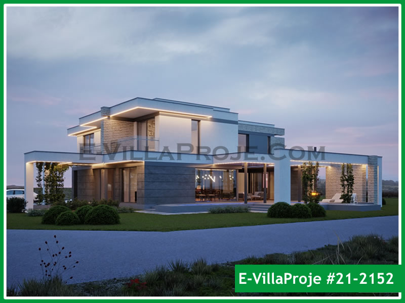 Ev Villa Proje #21 – 2152 Ev Villa Projesi Model Detayları