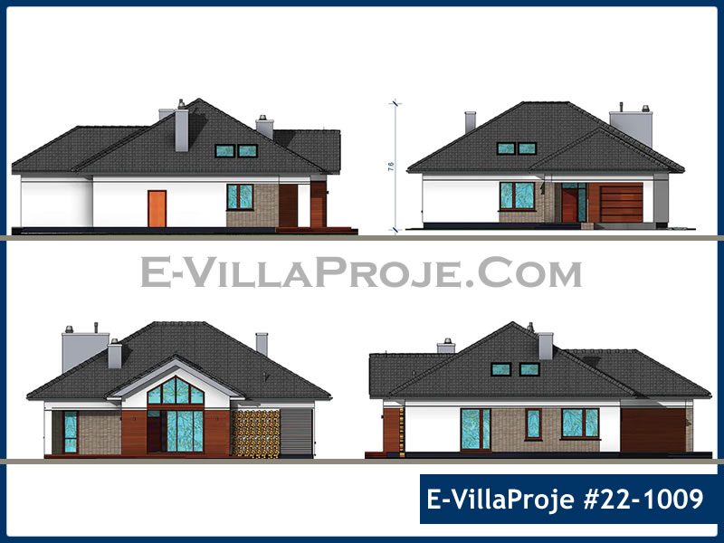 Ev Villa Proje #22 – 1009 Ev Villa Projesi Model Detayları