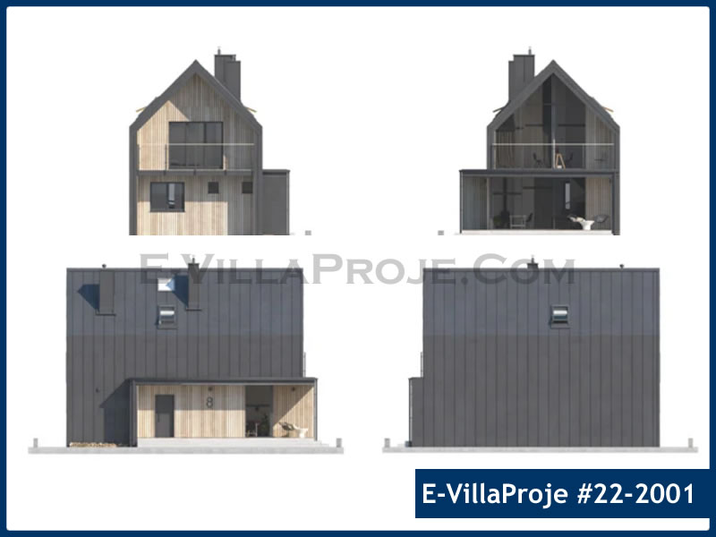 Ev Villa Proje #22 – 2001 Ev Villa Projesi Model Detayları