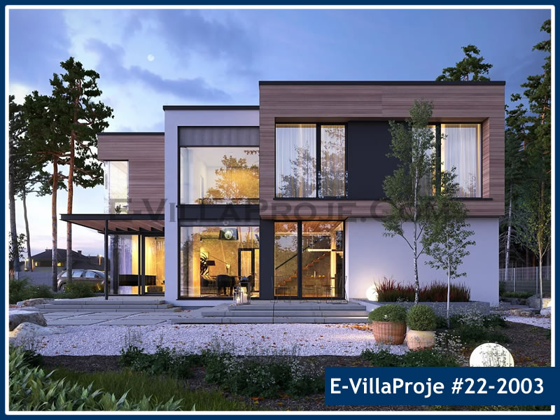 Ev Villa Proje #22 – 2003 Ev Villa Projesi Model Detayları