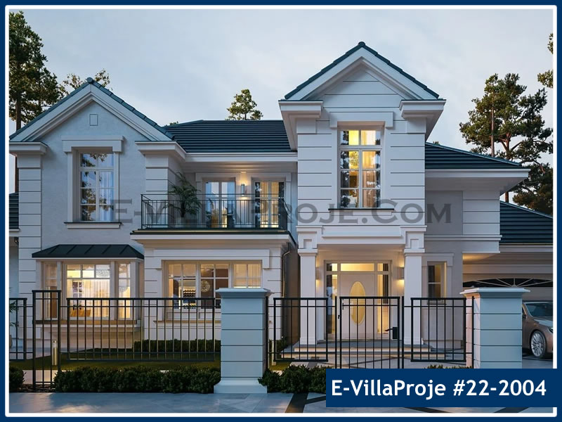 Ev Villa Proje #22 – 2004 Ev Villa Projesi Model Detayları