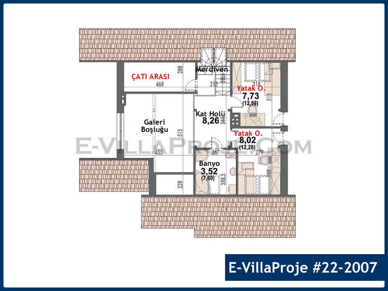 Ev Villa Proje #22 – 2007 Ev Villa Projesi Model Detayları