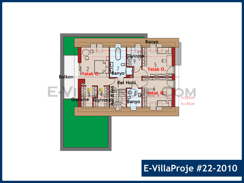 Ev Villa Proje #22 – 2010 Ev Villa Projesi Model Detayları