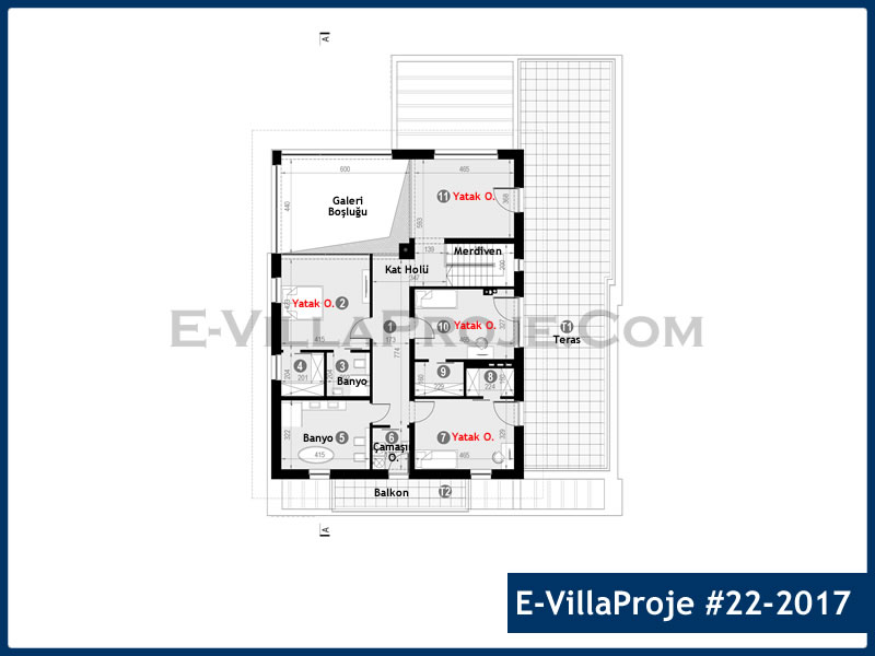 Ev Villa Proje #22 – 2017 Ev Villa Projesi Model Detayları