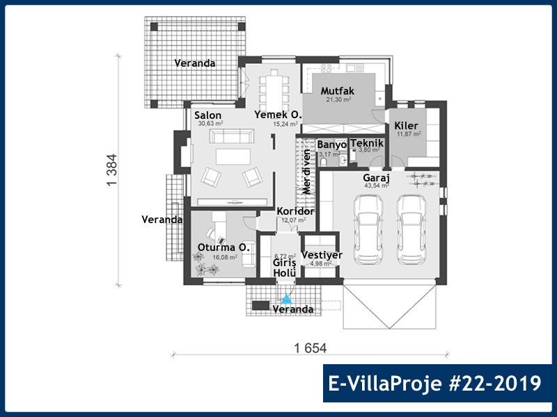 Ev Villa Proje #22 – 2019 Ev Villa Projesi Model Detayları