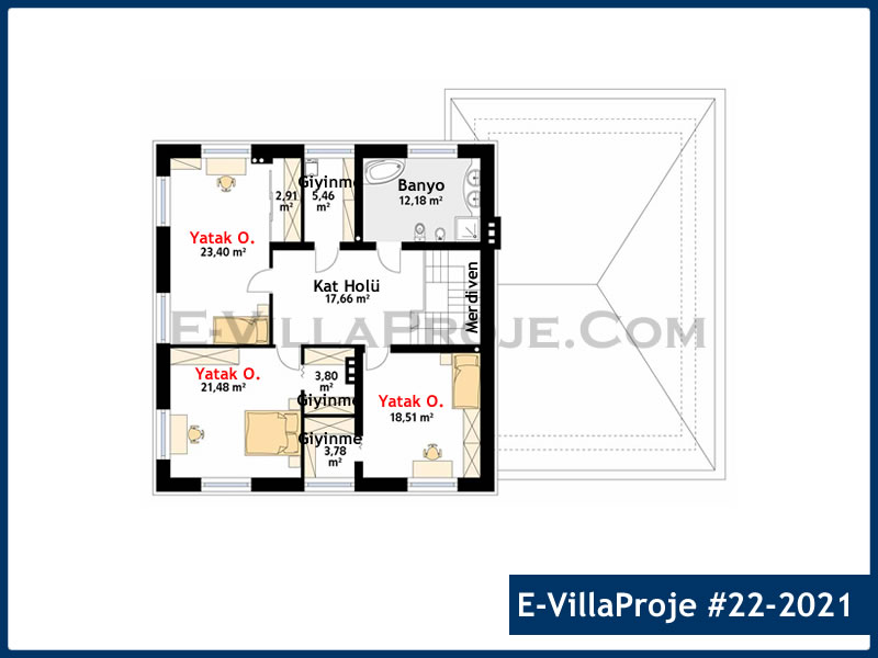 Ev Villa Proje #22 – 2021 Ev Villa Projesi Model Detayları