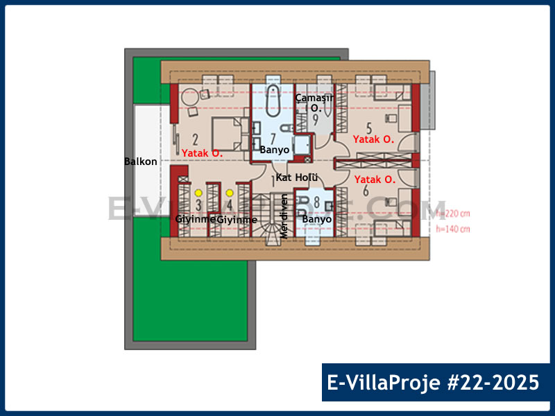 Ev Villa Proje #22 – 2025 Ev Villa Projesi Model Detayları