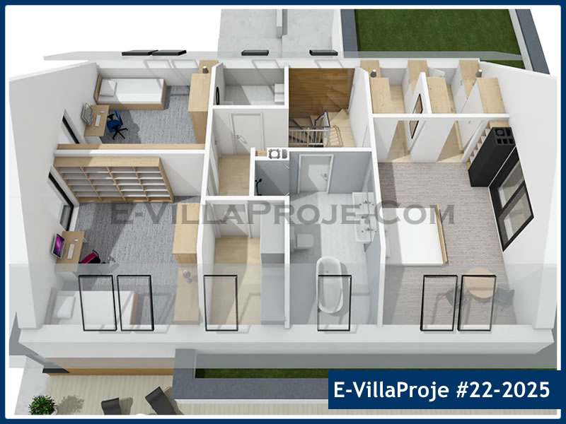 Ev Villa Proje #22 – 2025 Ev Villa Projesi Model Detayları