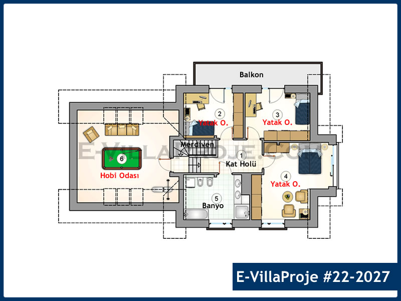 Ev Villa Proje #22 – 2027 Ev Villa Projesi Model Detayları