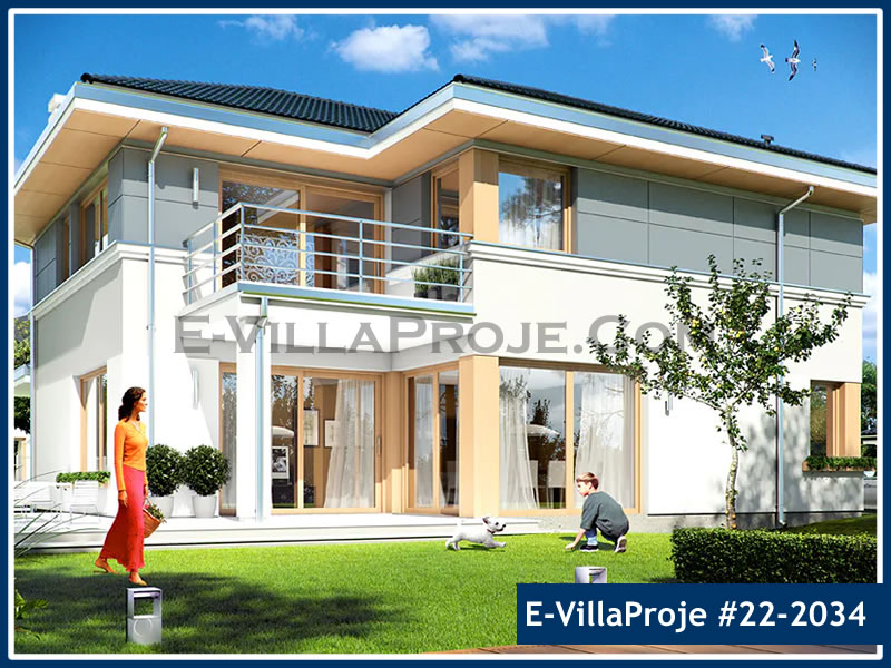 Ev Villa Proje #22 – 2034 Ev Villa Projesi Model Detayları