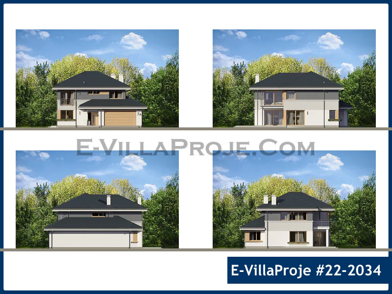 Ev Villa Proje #22 – 2034 Ev Villa Projesi Model Detayları